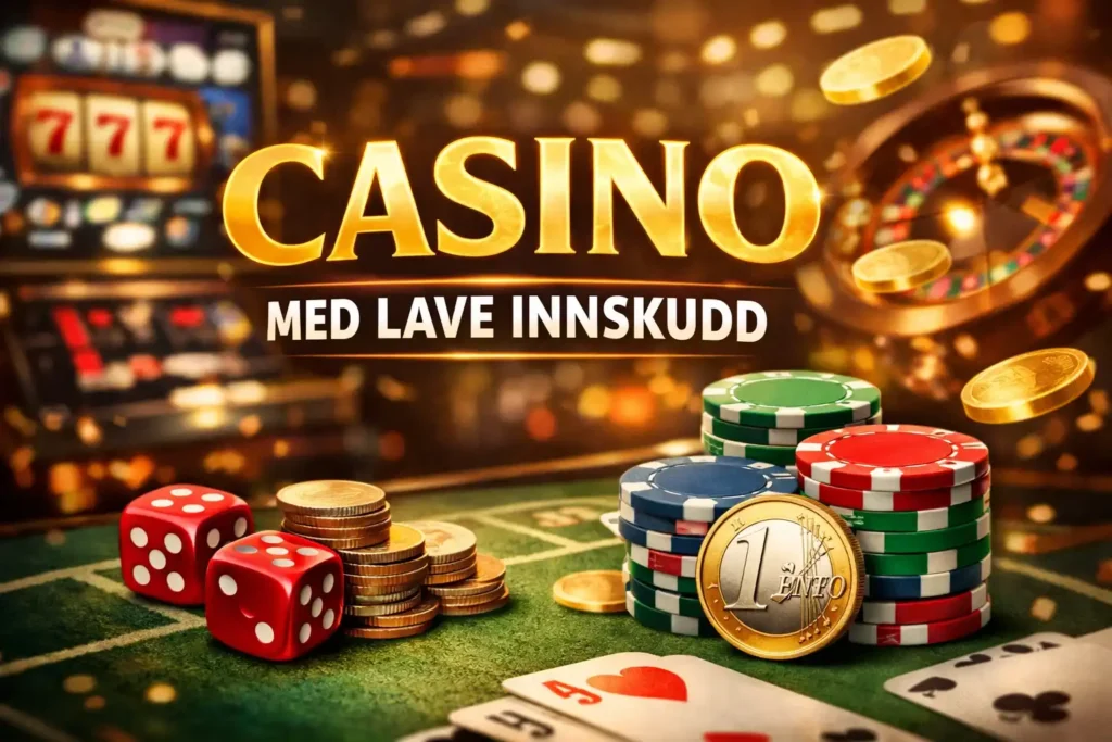 casino med lave innskudd